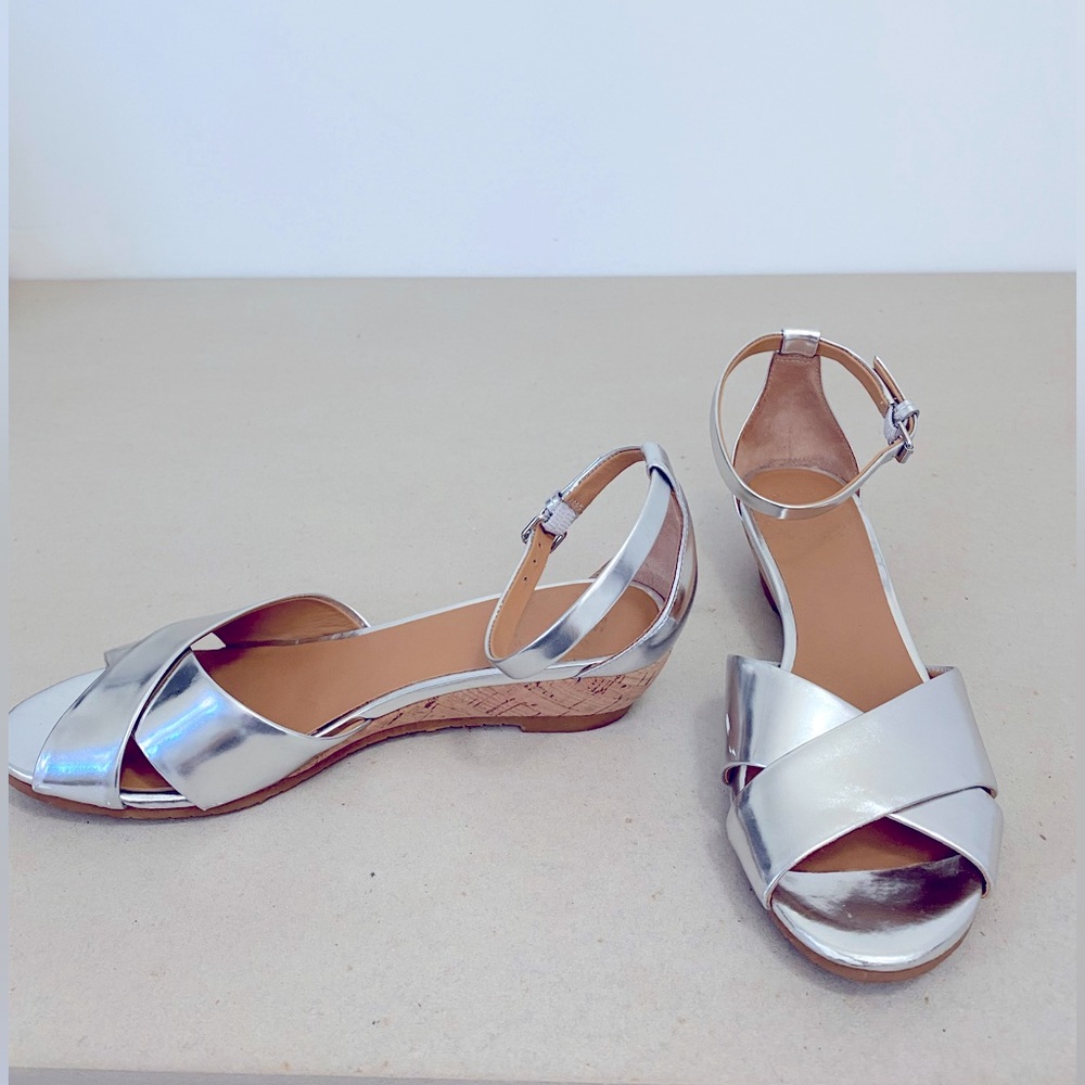 Silver Marc Jacobs Sandals